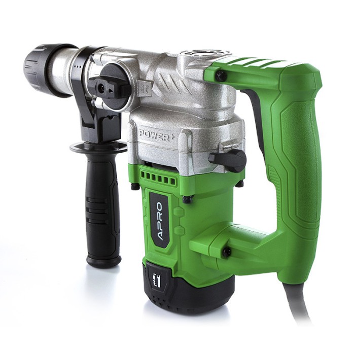 Перфоратор бочковий APRO 5,5Дж, 1500 В, SDS+, 1500H, кейс