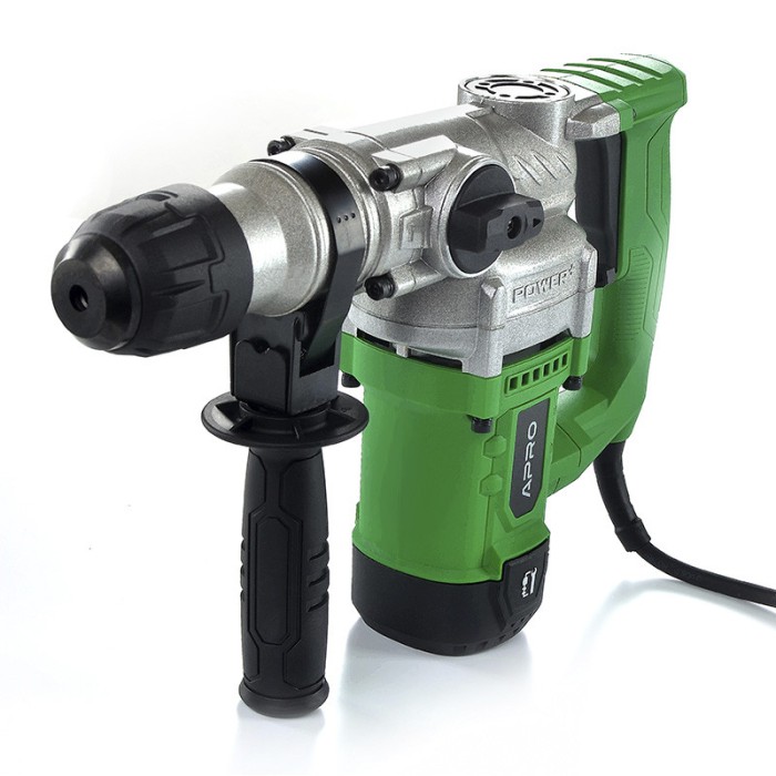 Перфоратор бочковий APRO 5,5Дж, 1500 В, SDS+, 1500H, кейс