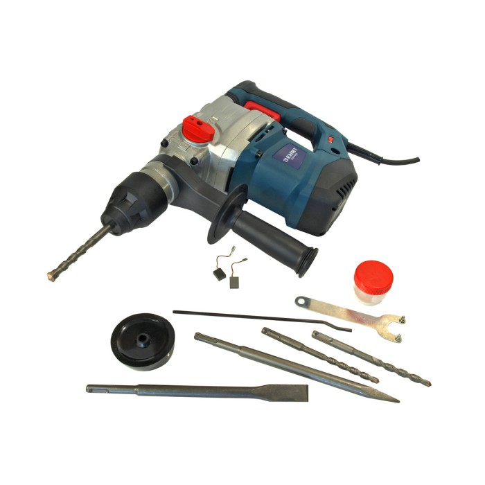 Перфоратор Зеніт ЗПП-1500 профі, SDS-Plus, 1500 Вт, 900 об/хв, 4300 уд/хв, 5.5 Дж, 3 режими, кейс Перфоратор Зеніт ЗПП-1500 профі, SDS-Plus, 1500 Вт, 900 об/хв, 4300 уд/хв, 5.5 Дж, 3 режими, кейс