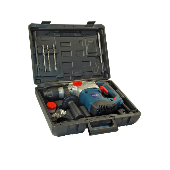 Перфоратор Зеніт ЗПП-1500 профі, SDS-Plus, 1500 Вт, 900 об/хв, 4300 уд/хв, 5.5 Дж, 3 режими, кейс Перфоратор Зеніт ЗПП-1500 профі, SDS-Plus, 1500 Вт, 900 об/хв, 4300 уд/хв, 5.5 Дж, 3 режими, кейс