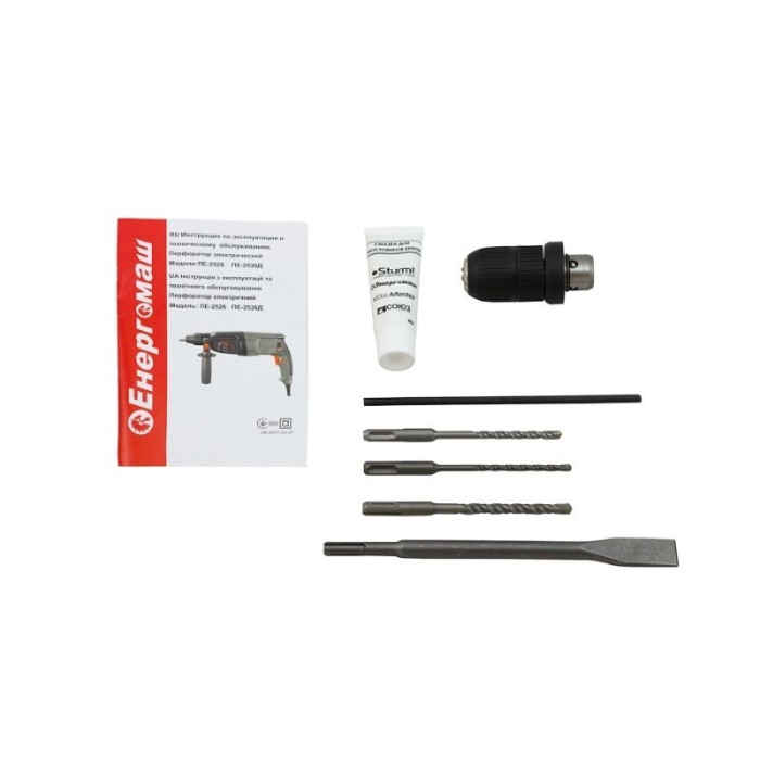 Перфоратор Енергомаш ПЕ-2526Д, 1200 Вт