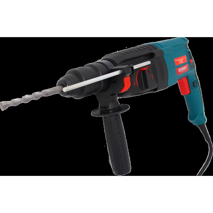 Перфоратор Зеніт ЗП-1100 DFR, SDS-plus, 3 режими, 1100 Вт, 1050 об/хв, 5800 уд/хв, 2.8 Дж, DFR патрон Перфоратор Зеніт ЗП-1100 DFR, SDS-plus, 3 режими, 1100 Вт, 1050 об/хв, 5800 уд/хв, 2.8 Дж, DFR патрон