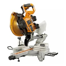 Пила торцовочная аккумуляторная AEG BPS18-254BL, Li-Ion, 18 В, диск 254 мм, наклон 45° глубина- 90 мм, без акк