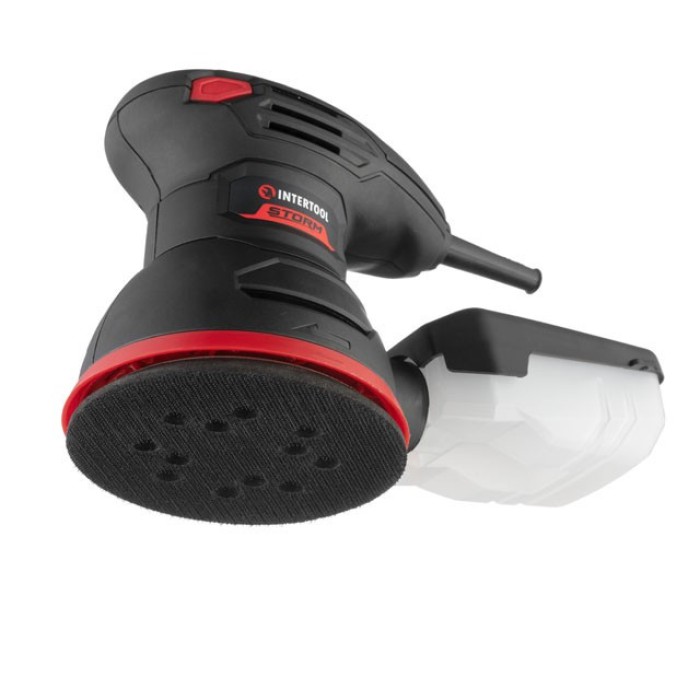 Шліфмашина ексцентрикова INTERTOOL WT-0541, 300 Вт, 5000-12000 об/хв, 125 мм