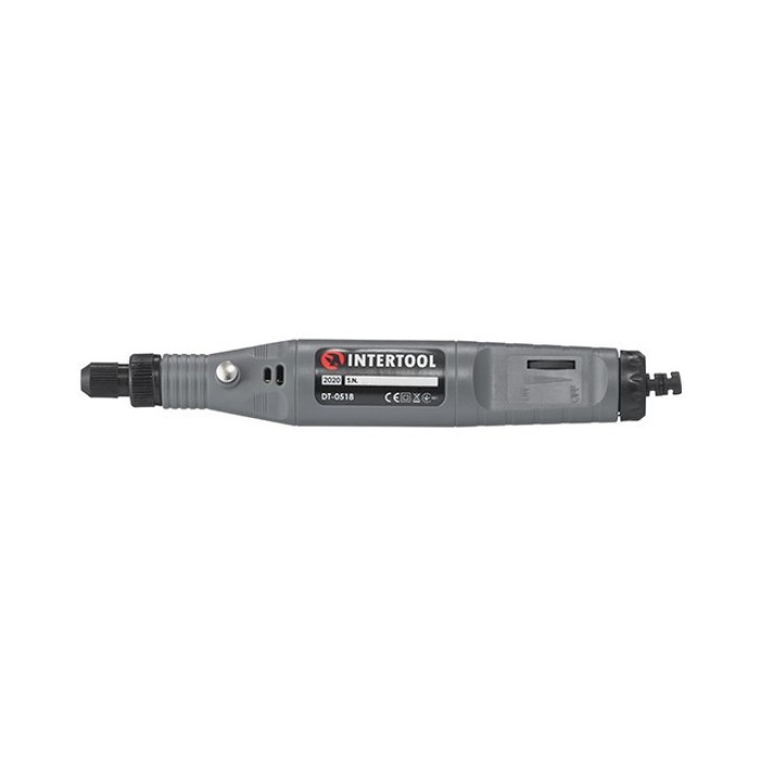 Пряма шліфмашина (гравер) INTERTOOL DT-0518, 0-18000об/хв.