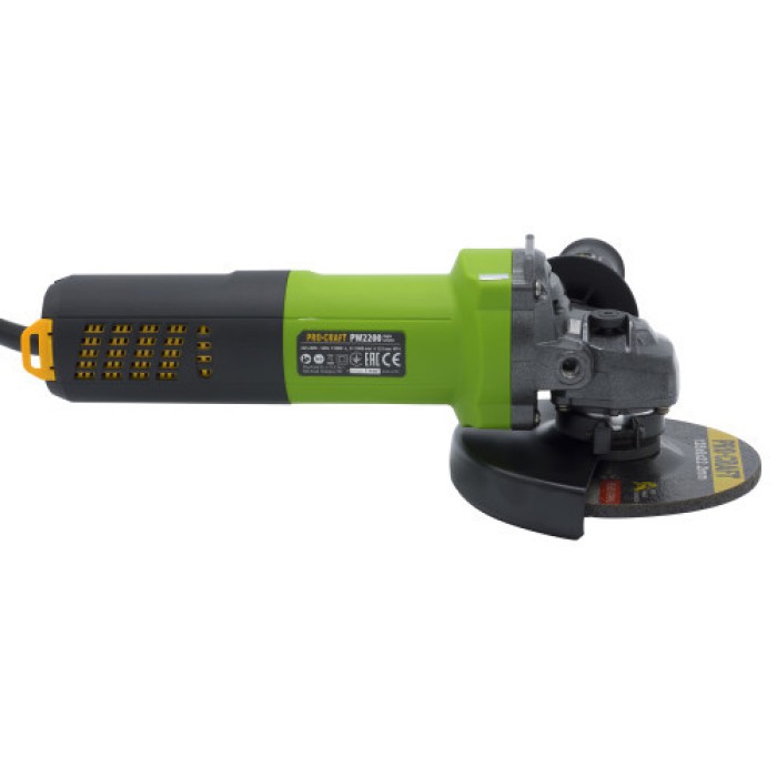 Шліфмашина кутова PROCRAFT PW-125/2200 безщіткова