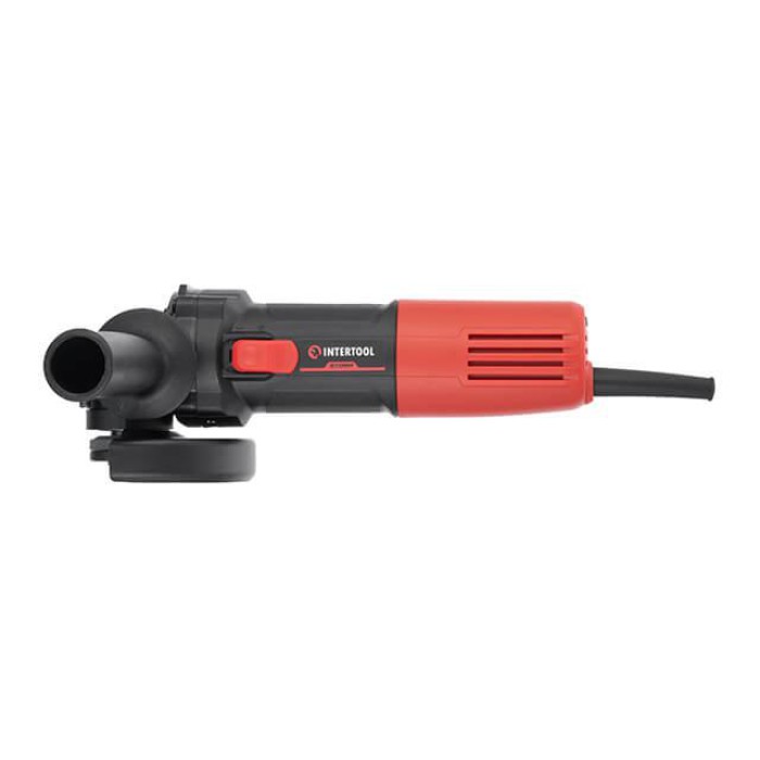 Шліфмашина кутова (болгарка) INTERTOOL WT-0233, 950 Вт, 3000-10000 об/хв, диск 125 мм, плавний пуск