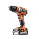Шуруповерт-дриль акумуляторний AEG BS 18C2X, Li-Ion, 18, 2 Ач, 50 Нм, 13 мм, 2 акк, кейс, LED, (4935459423)