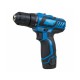 Шуруповерт акумуляторний KRAISSMANN 2500 ABS 12/2 Li, 12 В, 2 акум, 28 Нм, 2 швидкості, кейс, LED підсвічування