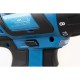 Шуруповерт акумуляторний KRAISSMANN 2500 ABS 12/2 Li, 12 В, 2 акум, 28 Нм, 2 швидкості, кейс, LED підсвічування