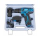 Шуруповерт акумуляторний KRAISSMANN 2500 ABS 12/2 Li, 12 В, 2 акум, 28 Нм, 2 швидкості, кейс, LED підсвічування