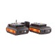 Шуруповерт аккумуляторный Tekhmann TCD-18/2 BS Kit, 18 В, 2 акк, 2 скор, DFR патрон, 50 Нм,  бесщеточный двиг.