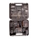 Шуруповерт аккумуляторный Tekhmann TCD-18/2 BS Kit, 18 В, 2 акк, 2 скор, DFR патрон, 50 Нм,  бесщеточный двиг.