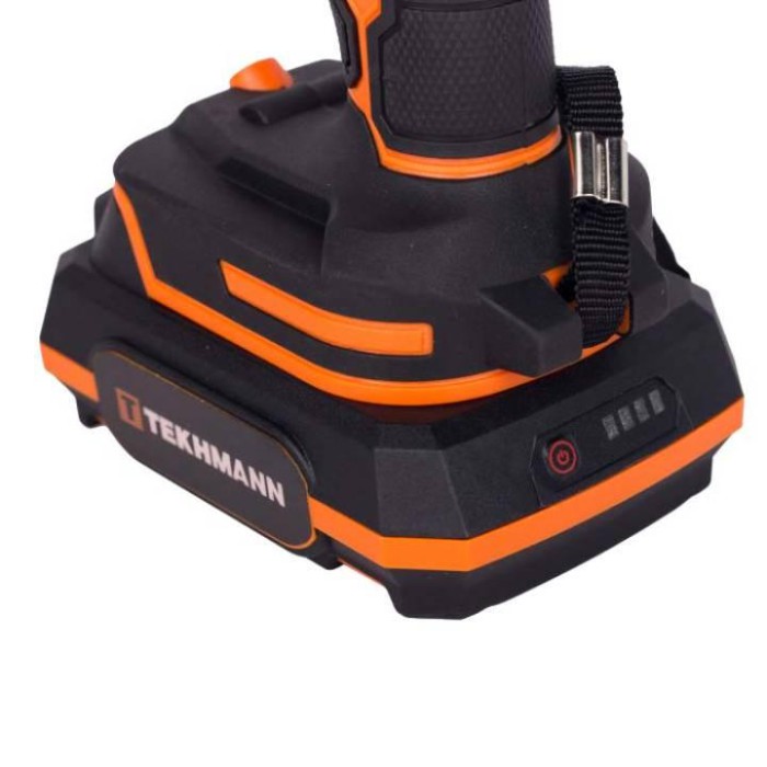 Шуруповерт акумуляторний Tekhmann TCD-21/2 DFR (2 АКБ 21В, 2 А*г, DFR патрон, кейс) Шуруповерт акумуляторний Tekhmann TCD-21/2 DFR (2 АКБ 21В, 2 А*г, DFR патрон, кейс)