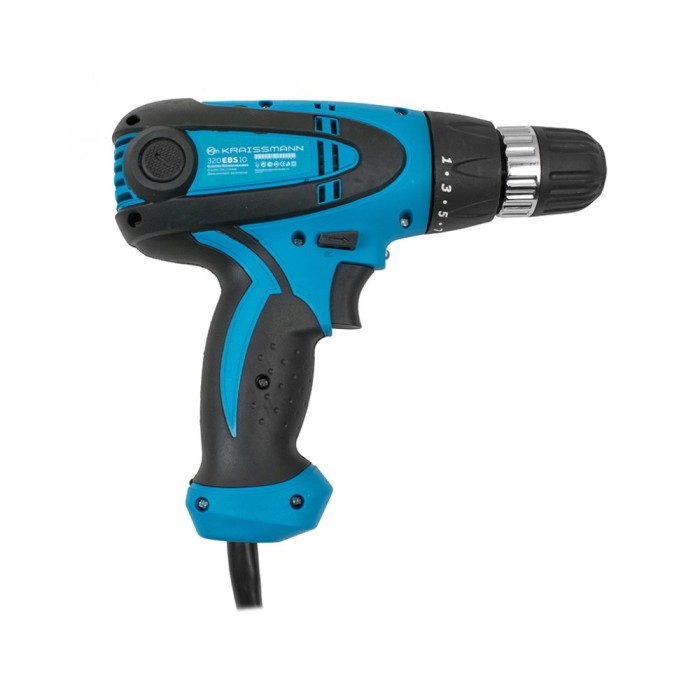 Шуруповерт мережевий KRAISSMANN 320 EBS 10