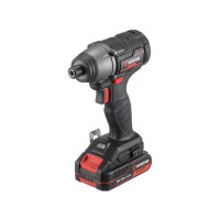 Шуруповерт ударний (гвинтоверт) акумуляторний INTERTOOL WT-0362, безщітковий двигун, 20 В
