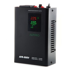 Стабилизатор напряжения релейный APRO AVR-500V (подвесной)