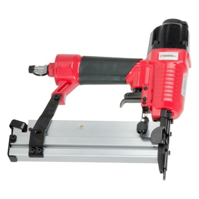 Степлер пневматичний комбінований під скобу і цвяхи INTERTOOL PT-1612