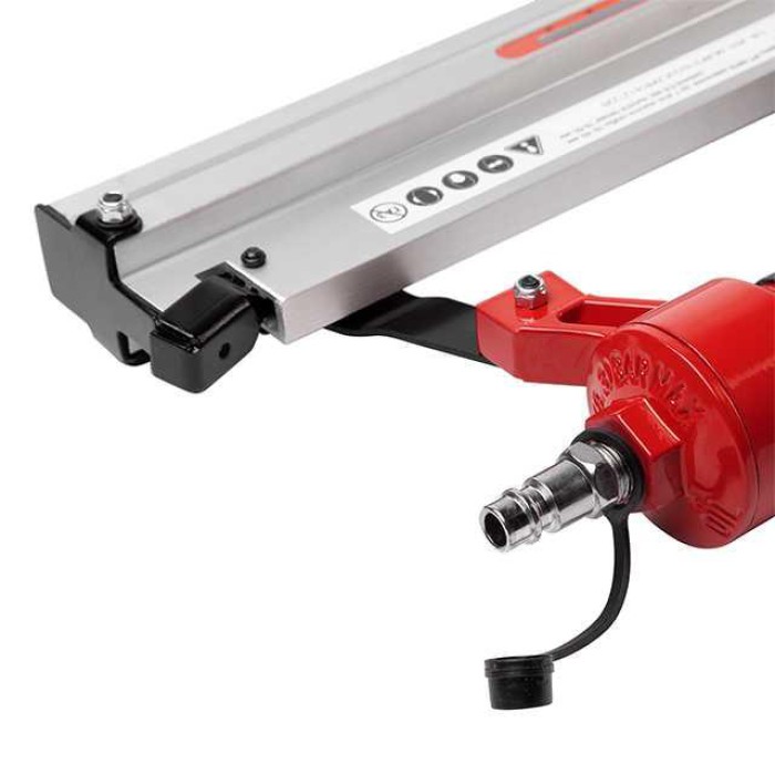 Степлер пневматичний комбінований під скобу і цвяхи INTERTOOL PT-1612