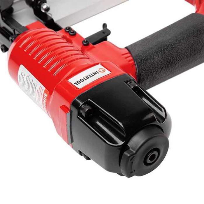 Степлер пневматичний комбінований під скобу і цвяхи INTERTOOL PT-1612