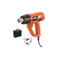 Будівельний фен Black+Decker KX2001K (2 кВт 600°C + аксесуари і кейс)