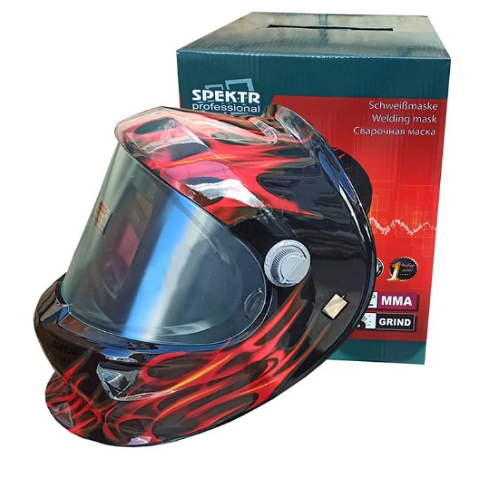 Зварювальна маска хамелеон Spektr АМС-8000 (3 регулювання)