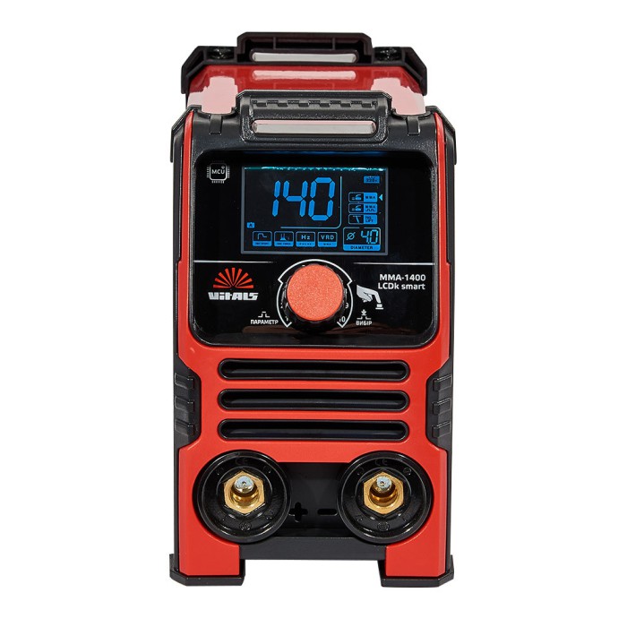 Зварювальний апарат інвертор Vitals MMA-1400 LCD smart (в кейсі)