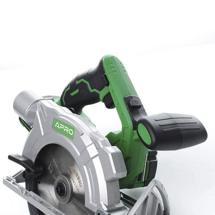 Циркулярная пила APRO 20В, 165мм, 20CS, без АКБ
