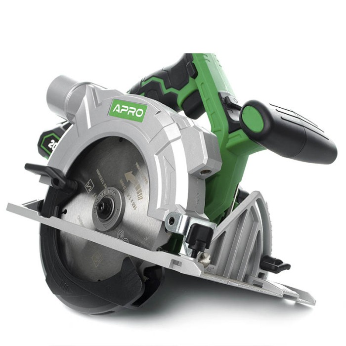 Циркулярная пила APRO 20В, 165мм, 20CS, без АКБ