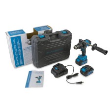 Ударний безщітковий шурупокрут KRAISSMANN 4135 E-ABS-BL 20/2, 20В, 150 H*m, мет. патрон 13, 2 АКБ, кейс