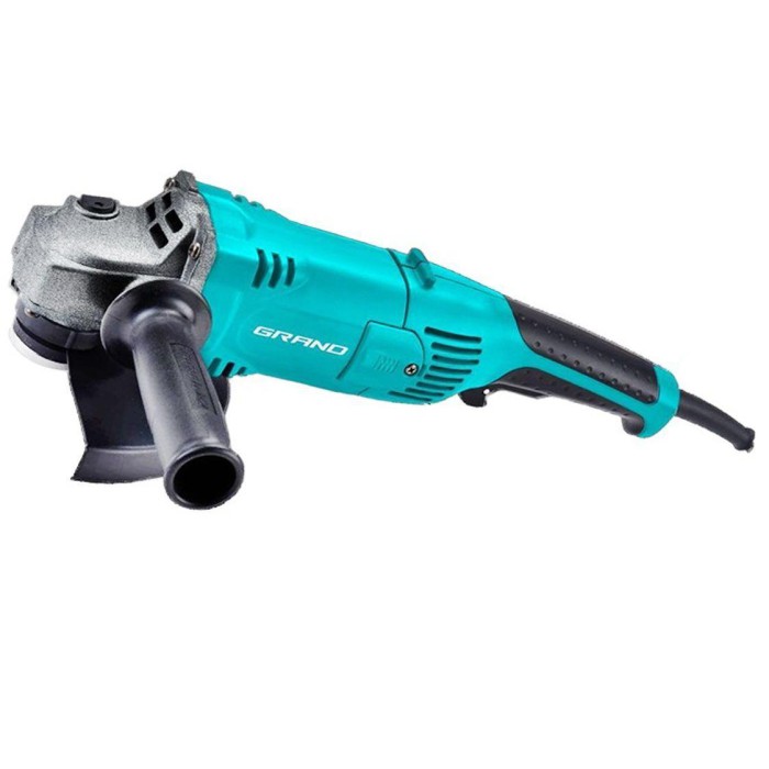 Угловая шлифмашина (болгарка) Grand МШУ-180-2300, 2300 Вт, 7500об/мин, диск 180 мм