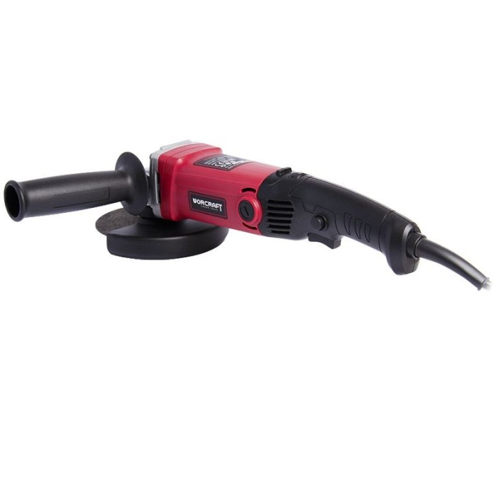 Кутова шліфувальна машина (болгарка) Worcraft WAG13-125V, 1300 Вт, 11000 об/хв, диск 125 мм, рег.