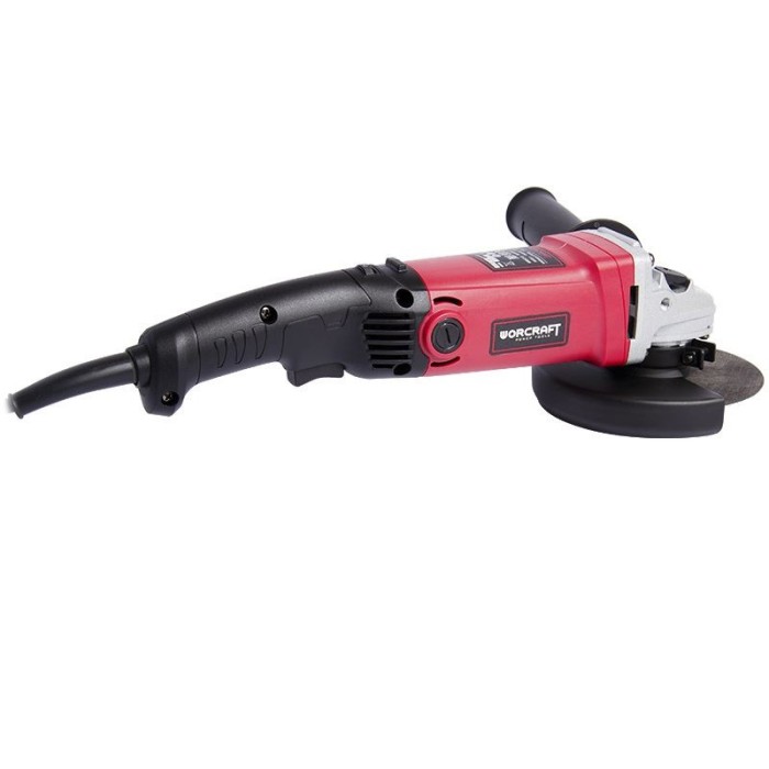 Кутова шліфувальна машина (болгарка) Worcraft WAG13-125V, 1300 Вт, 11000 об/хв, диск 125 мм, рег.