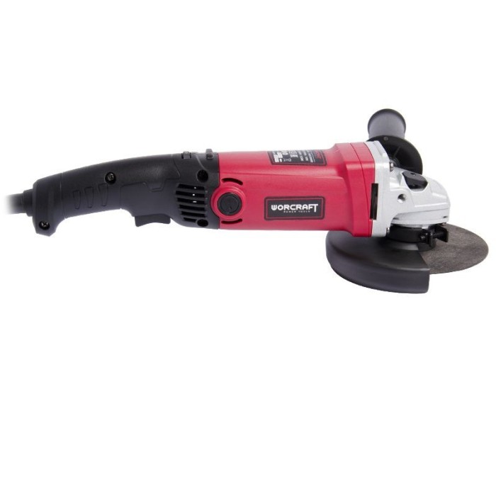 Кутова шліфувальна машина (болгарка) Worcraft WAG13-125V, 1300 Вт, 11000 об/хв, диск 125 мм, рег.