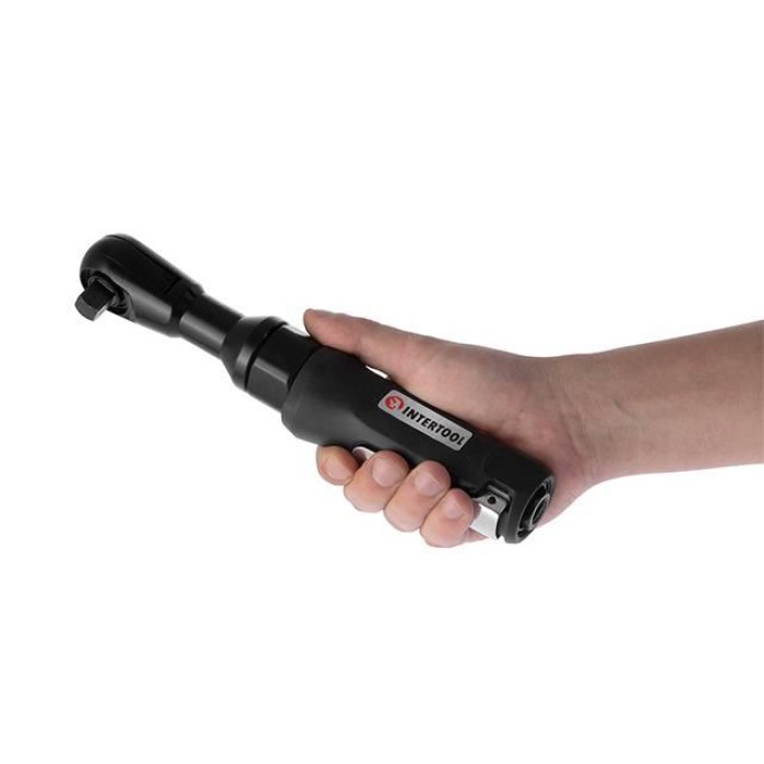 Угловой гайковерт INTERTOOL PT-1110, 69 Нм, в кейсе + набор головок 1/2''