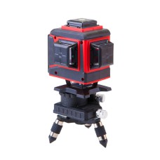 Рівень лазерний MPT MLL1207, PROFI H360+2*V360, 3 лазерні головки GREEN, 0.3 мм/м, 45м, Li-ion, тринога,сумка