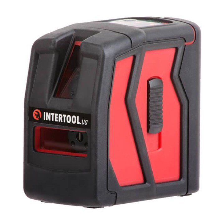 Рівень лазерний міні INTERTOOL МТ-3050, 2 лазерні головки
