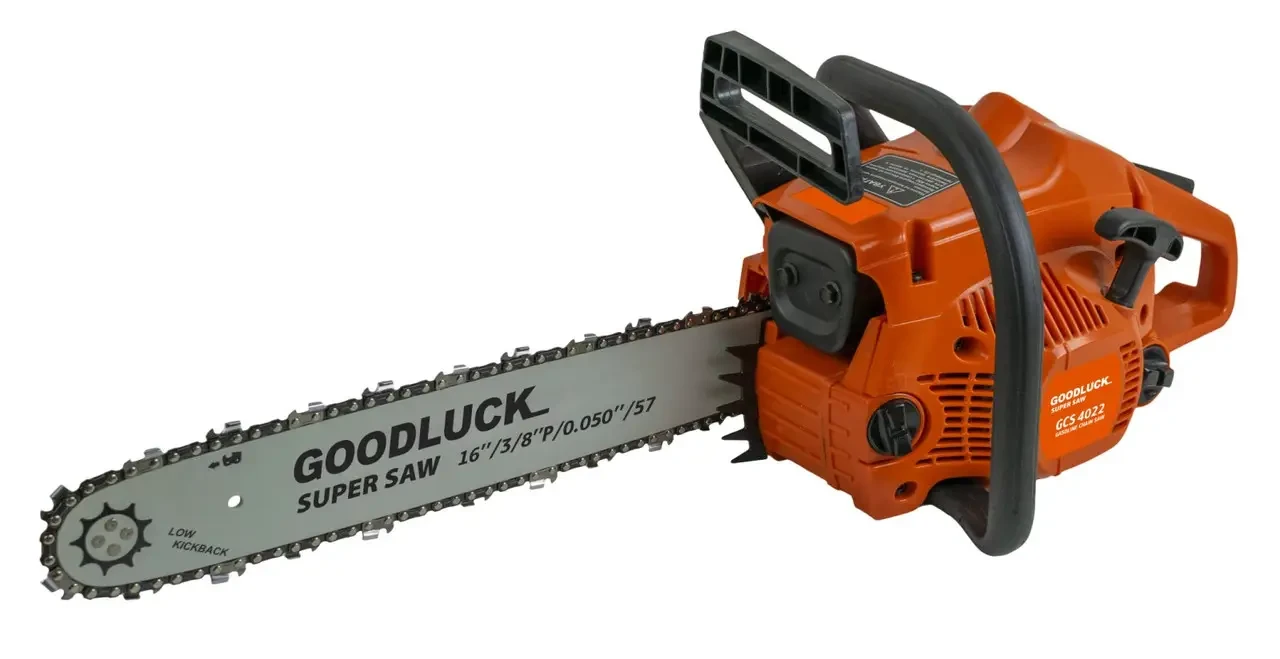 Пила ланцюгова бензинова (бензопила) GOOD LUCK SUPER GCS 4022 (шина 405 мм, 40 см3) Пила ланцюгова бензинова (бензопила) GOOD LUCK SUPER GCS 4022 (шина 405 мм, 40 см3)
