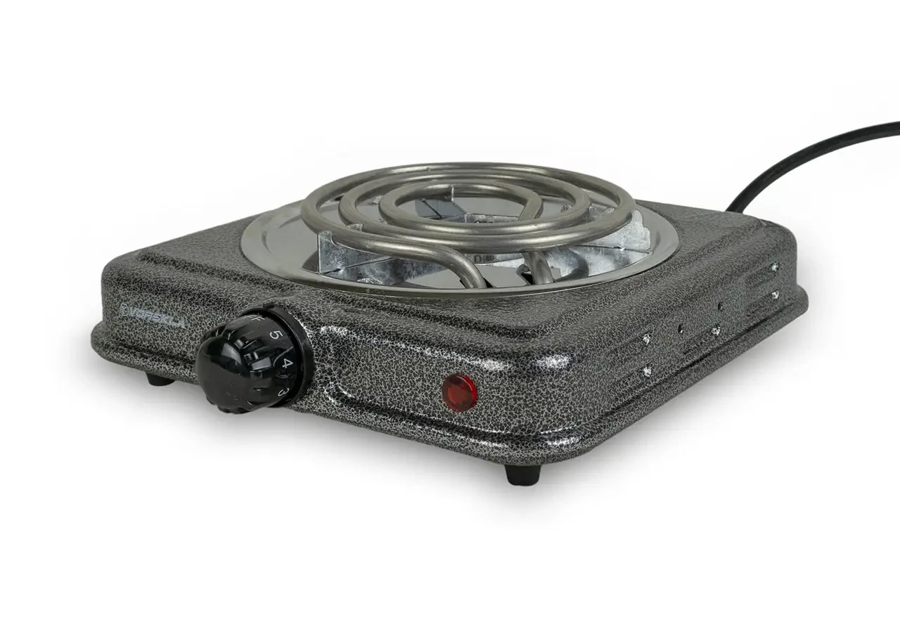 Портативна електрична плита VORSKLA ПМЗ 5701  (одинарна, спіраль)