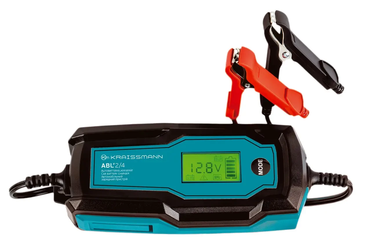 Автомобильное зарядное устройство KRAISSMANN ABL'2/4 (аккумуляторы 6В/12В)