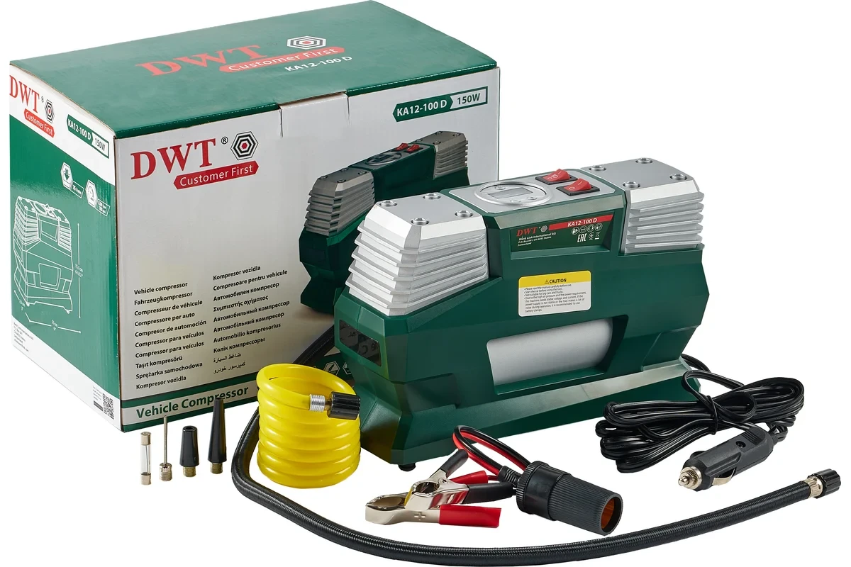 Автомобільний компресор DWT KA12-100 D