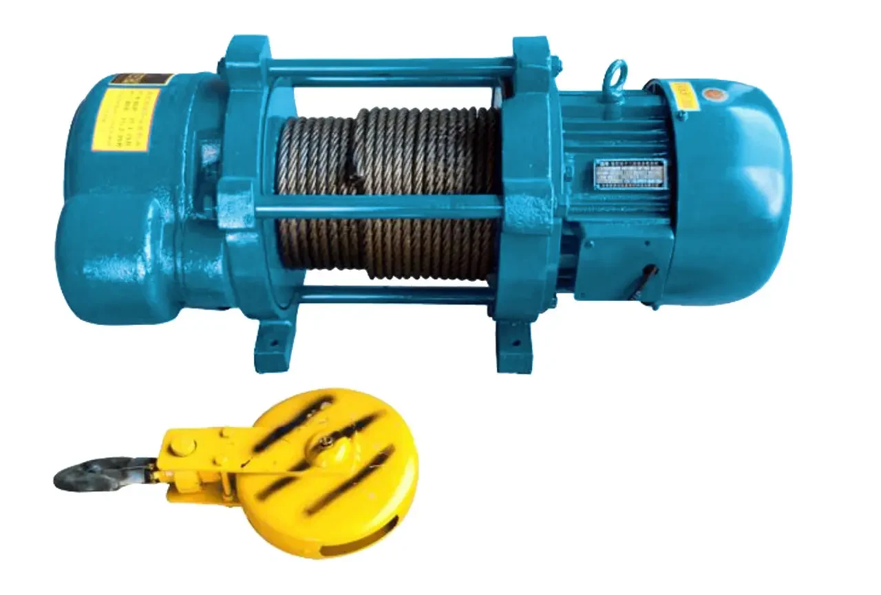 Лебідка електрична KRAISSMANN KCD 2000,380 В, вантажопід'ємність: 1000/2000 кг