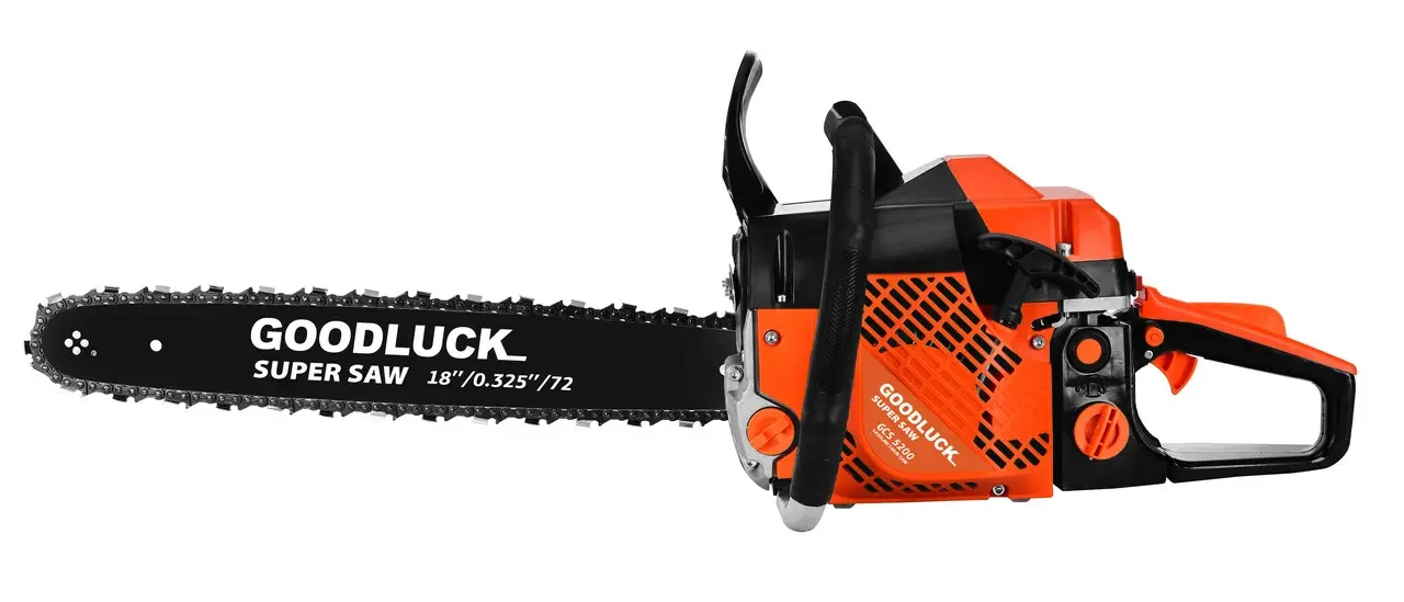 Пила ланцюгова бензинова (бензопила) GOOD LUCK SUPER GCS 5200  (шина 45 см, 52 см3) Пила ланцюгова бензинова (бензопила) GOOD LUCK SUPER GCS 5200  (шина 45 см, 52 см3)