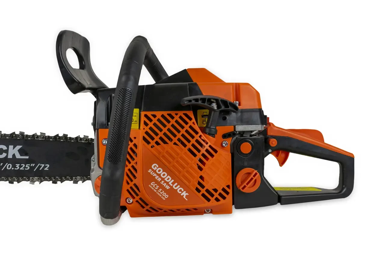 Пила ланцюгова бензинова (бензопила) GOOD LUCK SUPER GCS 5200  (шина 45 см, 52 см3) Пила ланцюгова бензинова (бензопила) GOOD LUCK SUPER GCS 5200  (шина 45 см, 52 см3)