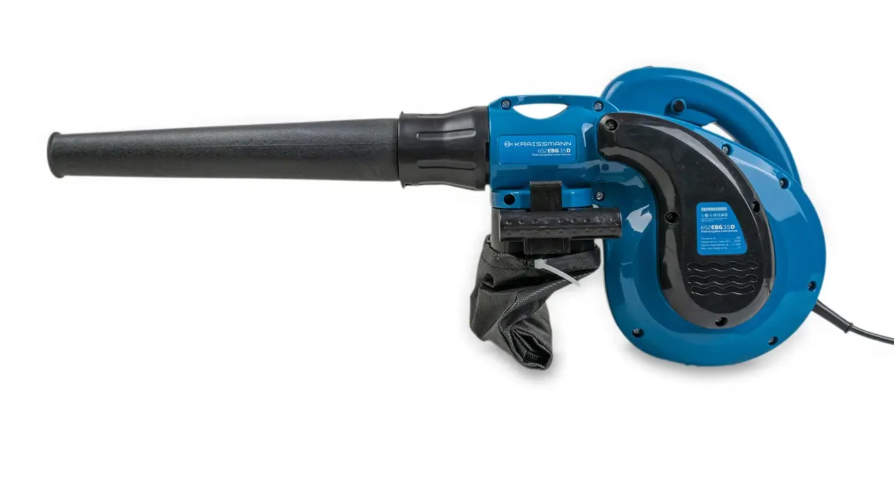 Повітродувка електрична (з функцією пилососа) KRAISSMANN 652 EBG 3.5D