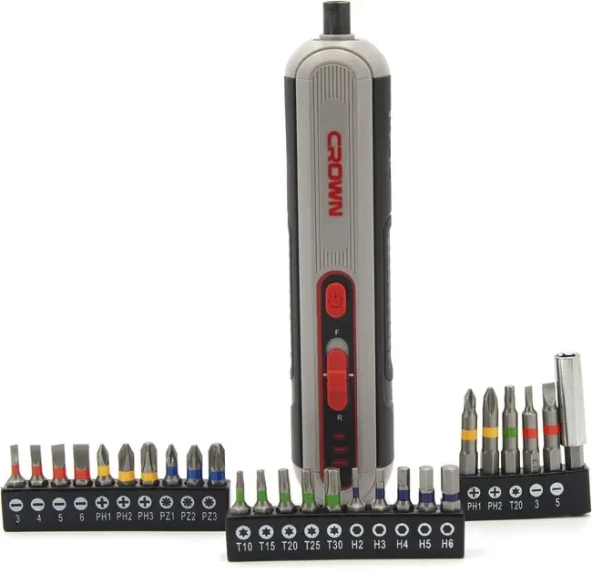 Акумуляторна викрутка CROWN CT22053-ТВ