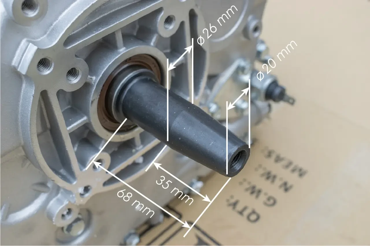 Дизельний двигун VORSKLA ПМЗ 192F-496DS/T  (496 см3, 11,28 к.с)