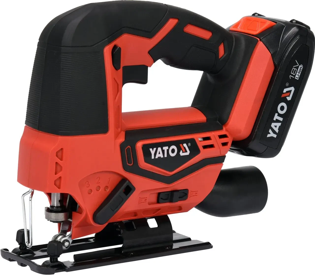 Акумуляторний Лобзик YATO YT-82822 Li-Ion 18 2 Ач 50 мм