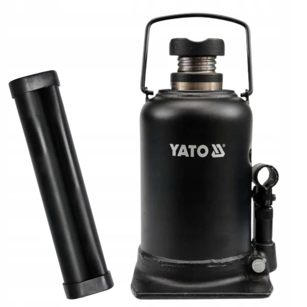 Домкрат гідравлічний пляшковий YATO YT-1709, 30 т 244-510 мм