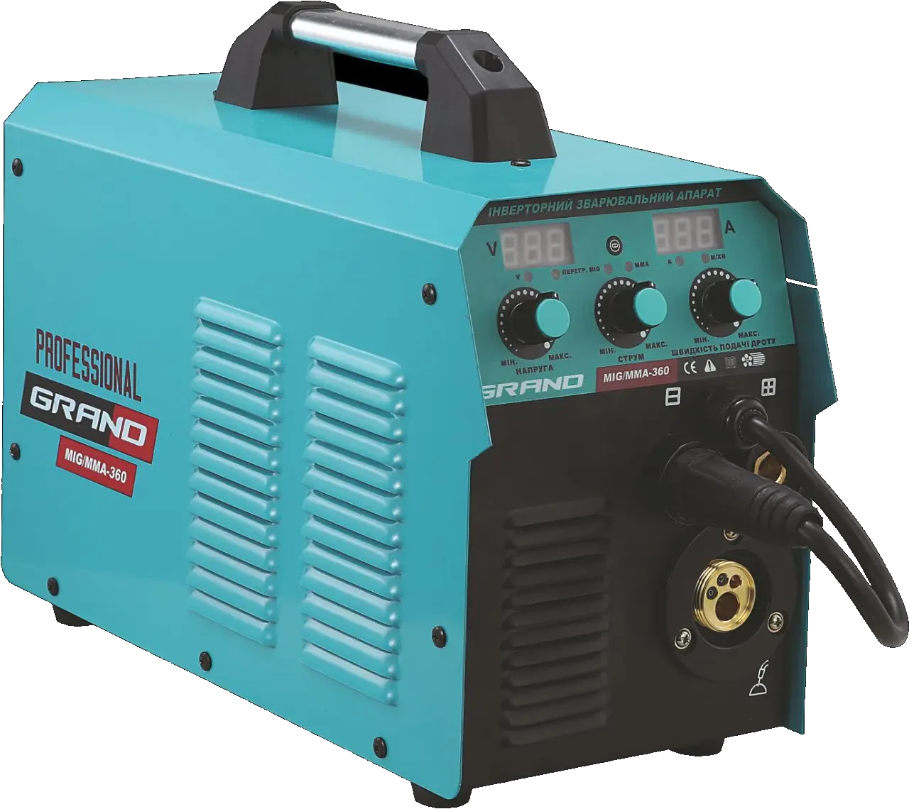 Зварювальний напівавтомат Grand professional MIG-ММА-360 (дисплей)